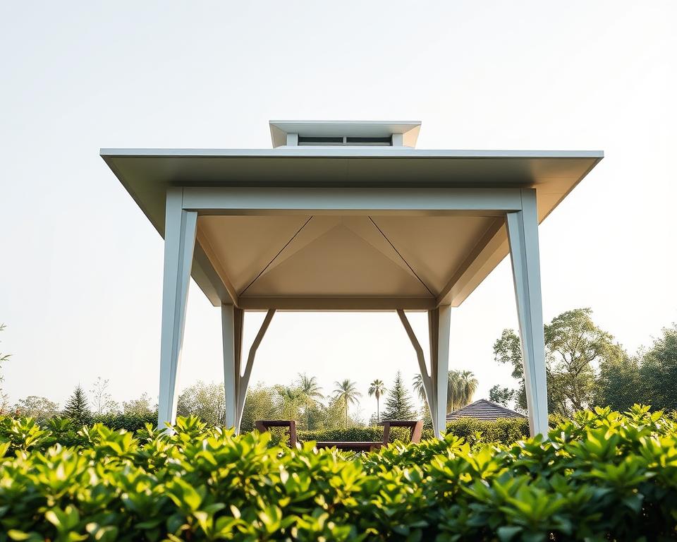 Aerodynamic Gazebo Designs Wind Resistance