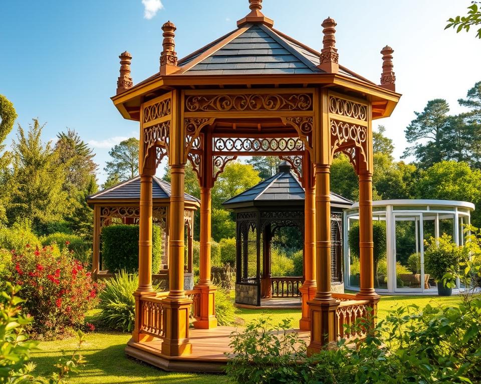 Best Permanent Gazebo Structures in UK Gardens