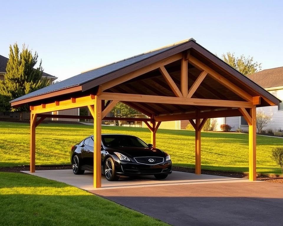 Carport Garage Benefits Illustration