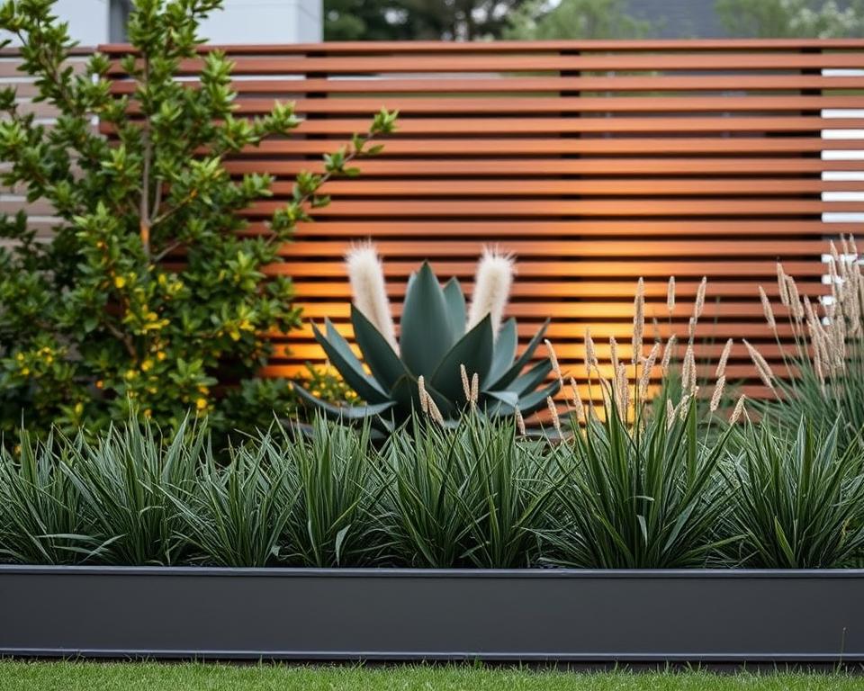 Contemporary Garden Boundaries Design