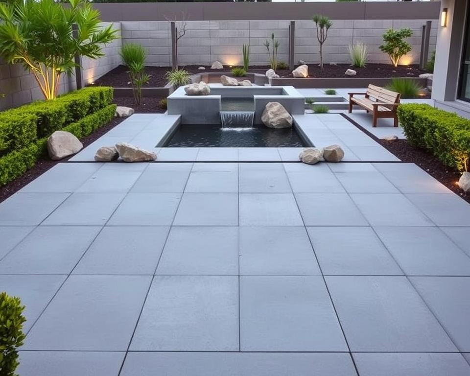 Contemporary Hardscaping Design