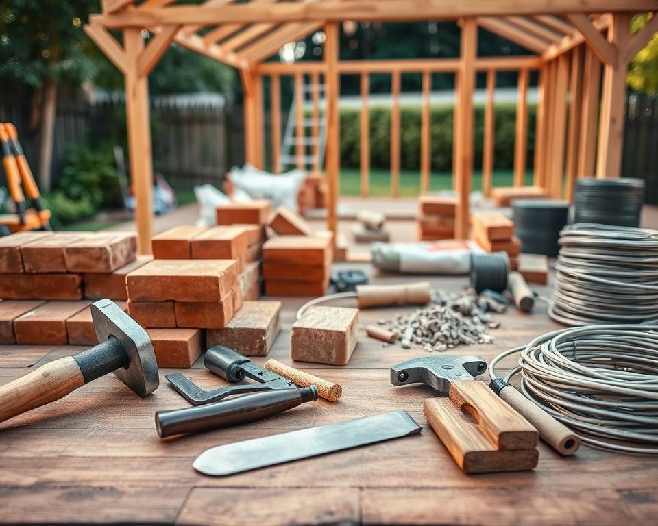 Foundation Construction Tools and Materials