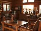 Furnishing tips for log cabins and sheds