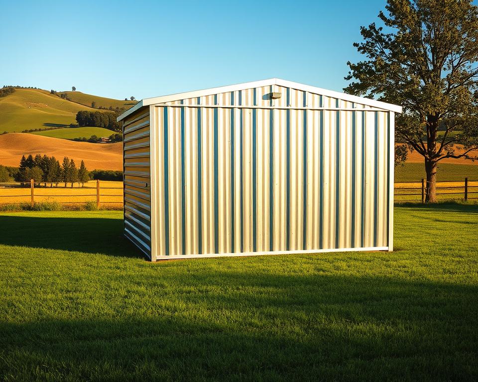 Galvanised Steel Shed Durability