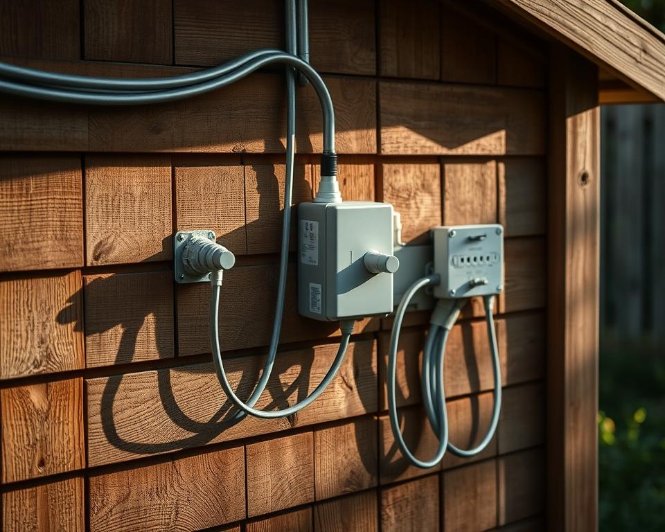 Garden Shed Electrical Connection