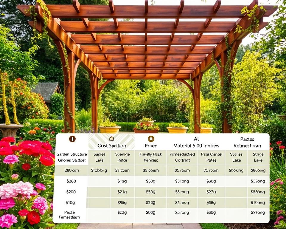 Garden Structure Pricing Factors
