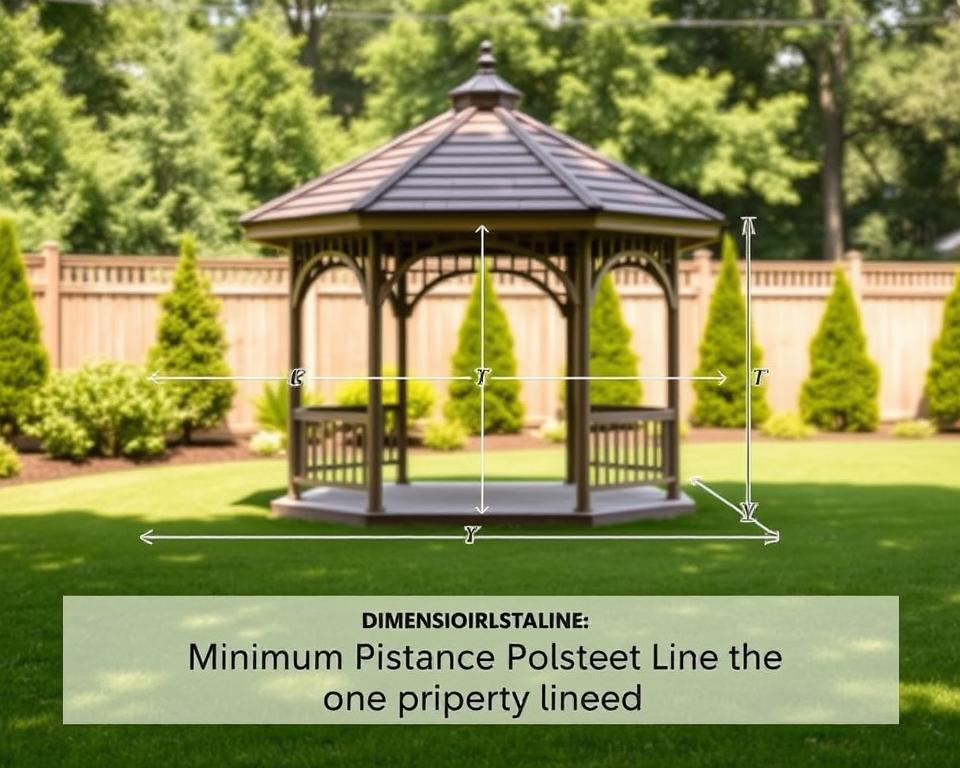 Gazebo Property Line Distance Regulations