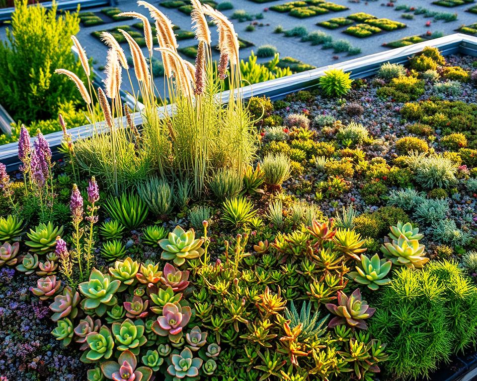 Green Roof Plant Selection