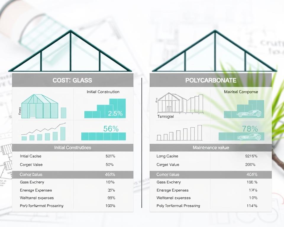 Greenhouse Cost Comparison Infographic
