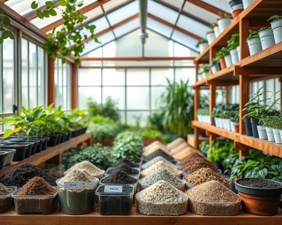 Greenhouse Growing Media Selection Greenhouse Growing Media Selection