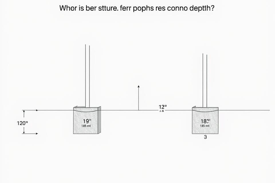How Deep Do Footings Need to Be for a Carport?