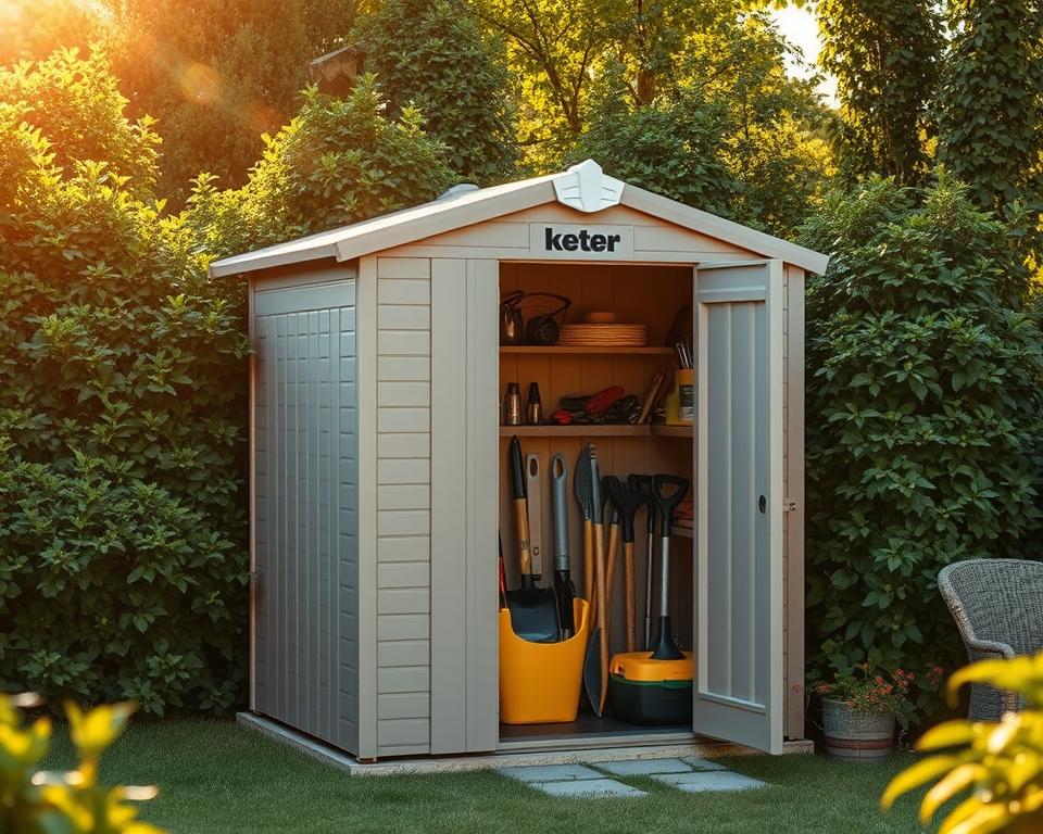 Keter shed longevity in garden storage