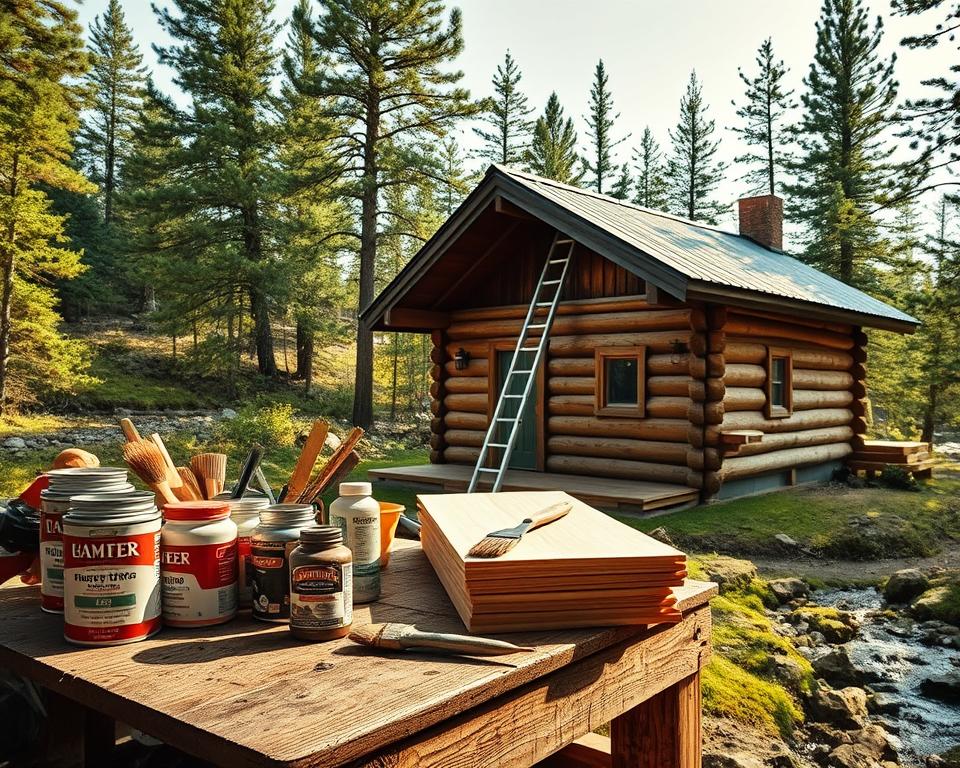 Log Cabin Maintenance Expenses