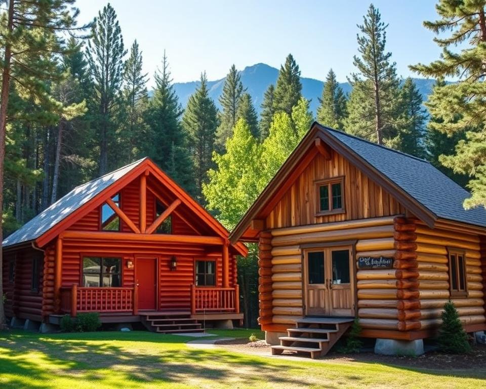 Paint vs Stain for Cabin Exterior Options