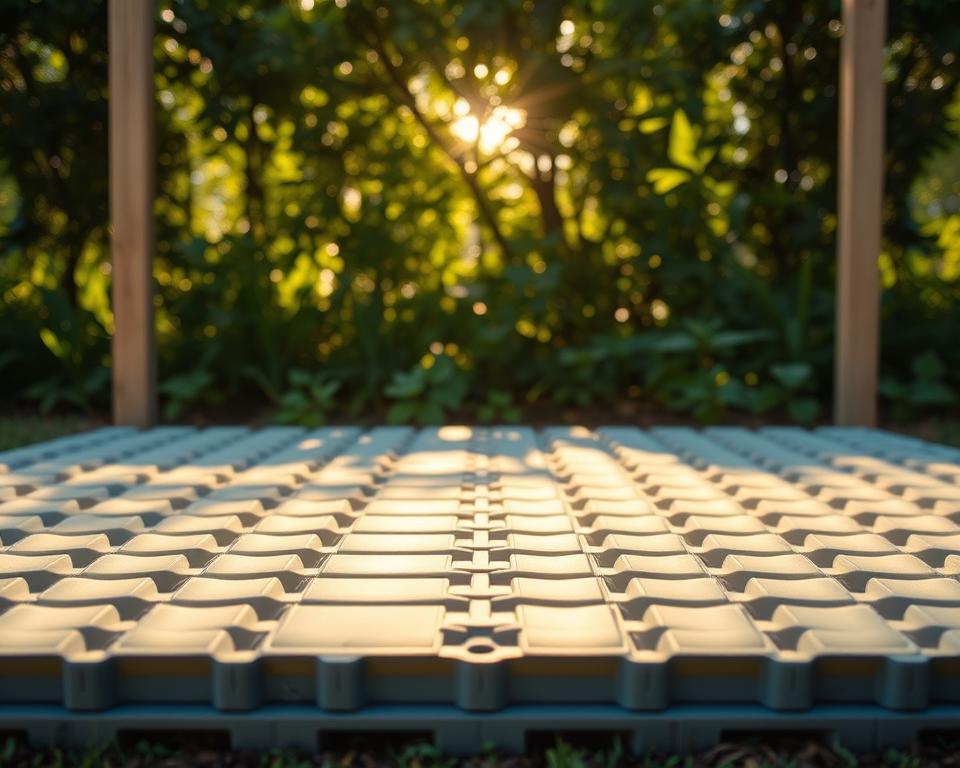 Plastic Shed Base Grid System