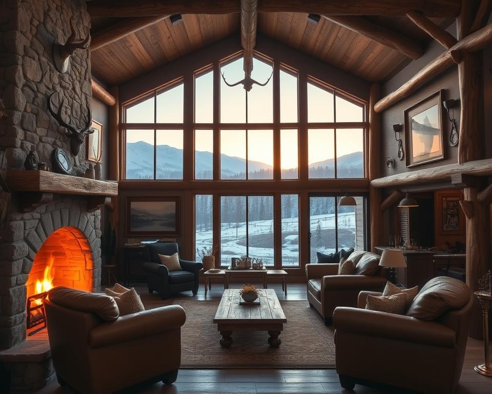 Rustic Interior Layout Design