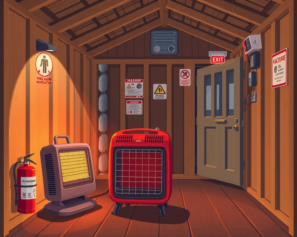 Shed Heating Safety Precautions Shed Heating Safety Precautions