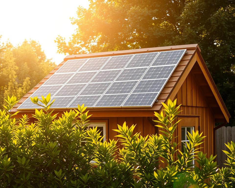 Solar Panel Installation for Garden Shed Solar Panel Installation for Garden Shed