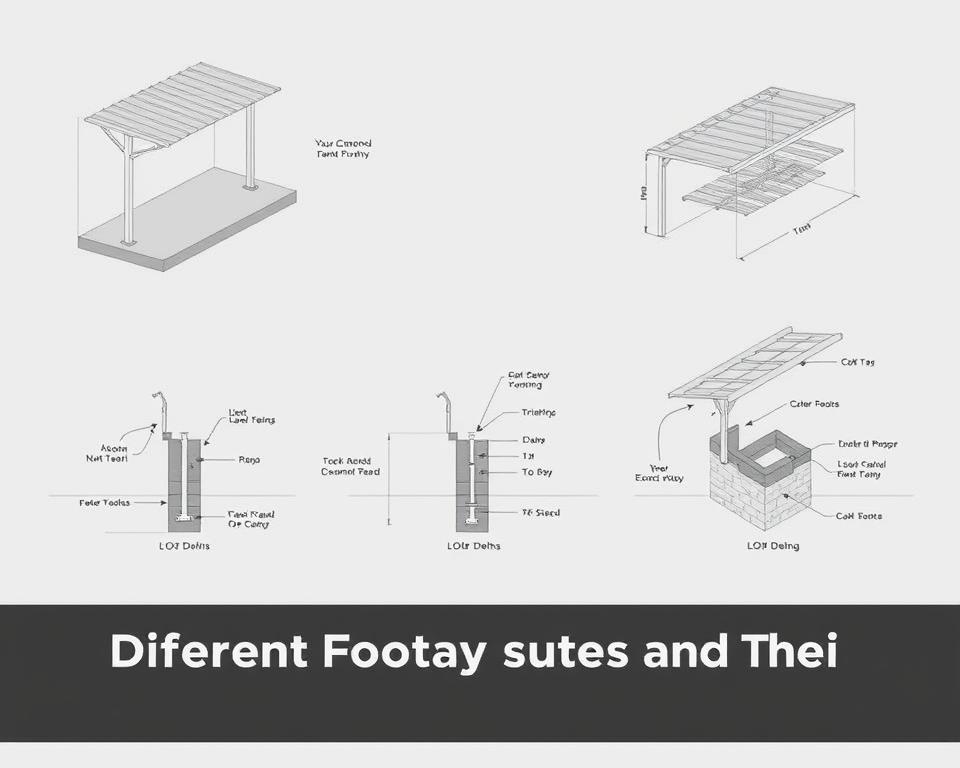 UK Carport Foundation Types