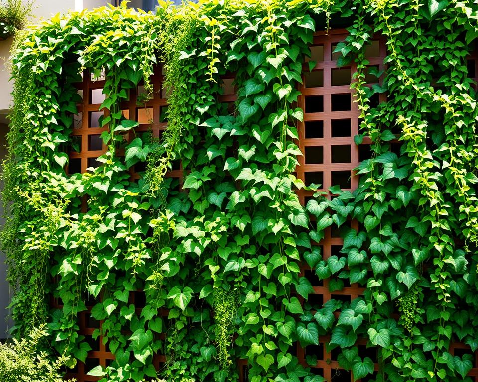 Vertical Garden Privacy Design