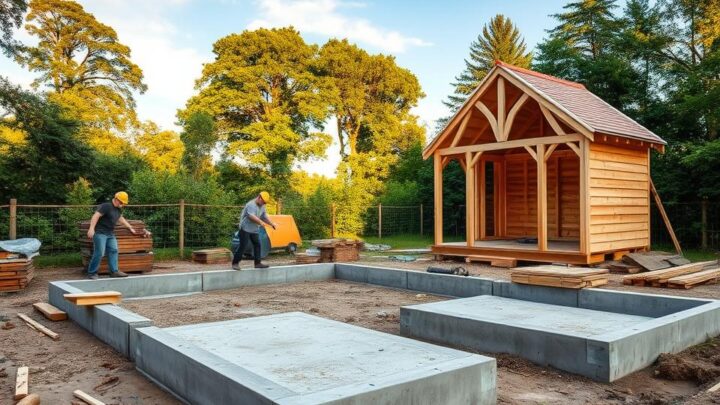 How to built a foundation for a summerhouse: DIY Guide