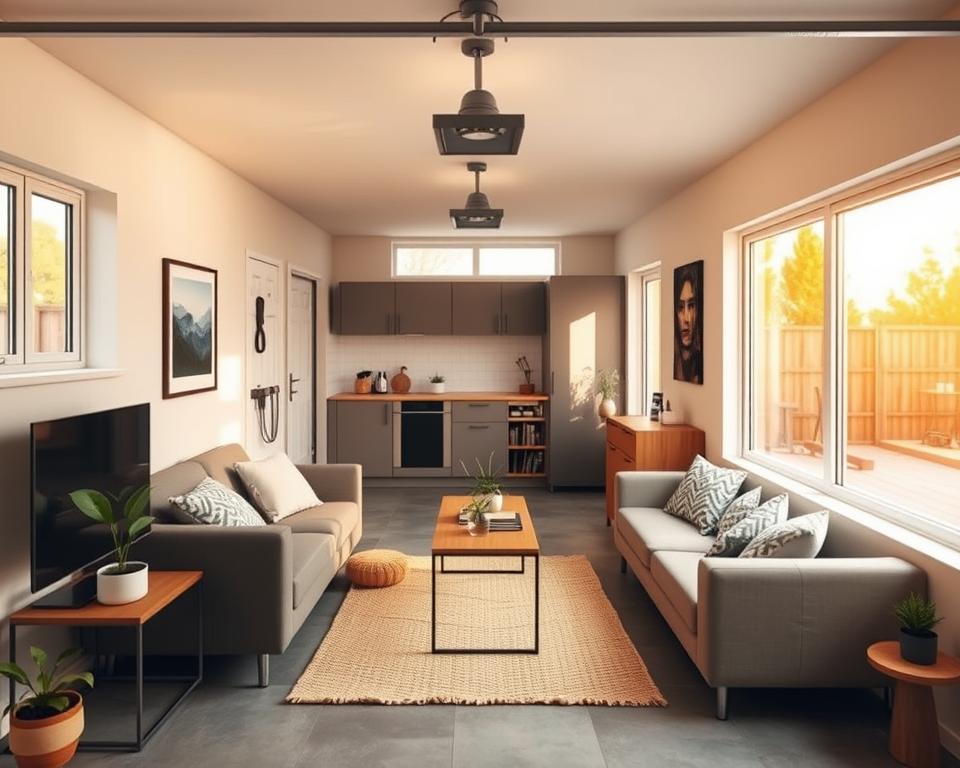 can you legally live in a garage in the uk?