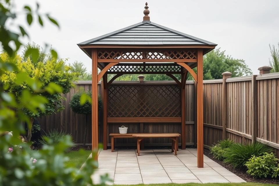 How Close Can a Gazebo Be to a Fence in the UK? Guide