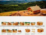 how long does it take to build a dunster house log cabin?