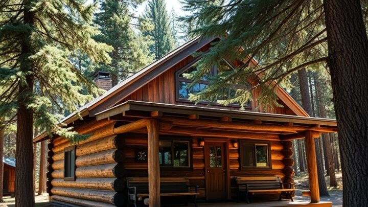 Is It better to paint or stain a log cabin? – Expert Guide