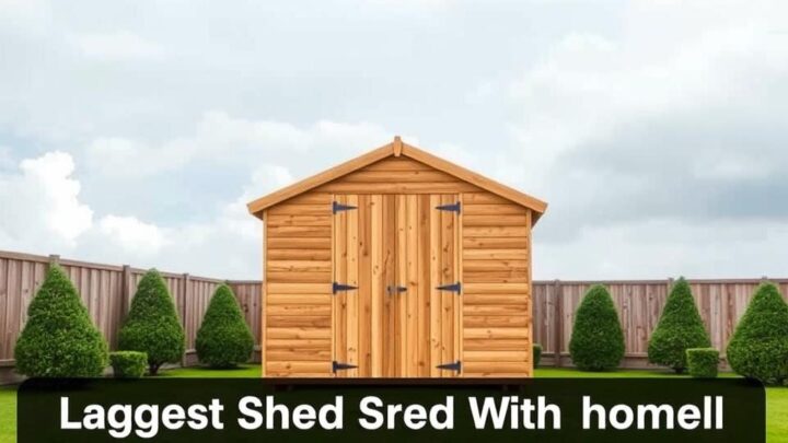 Largest Shed Without Council Approval in UK Guide